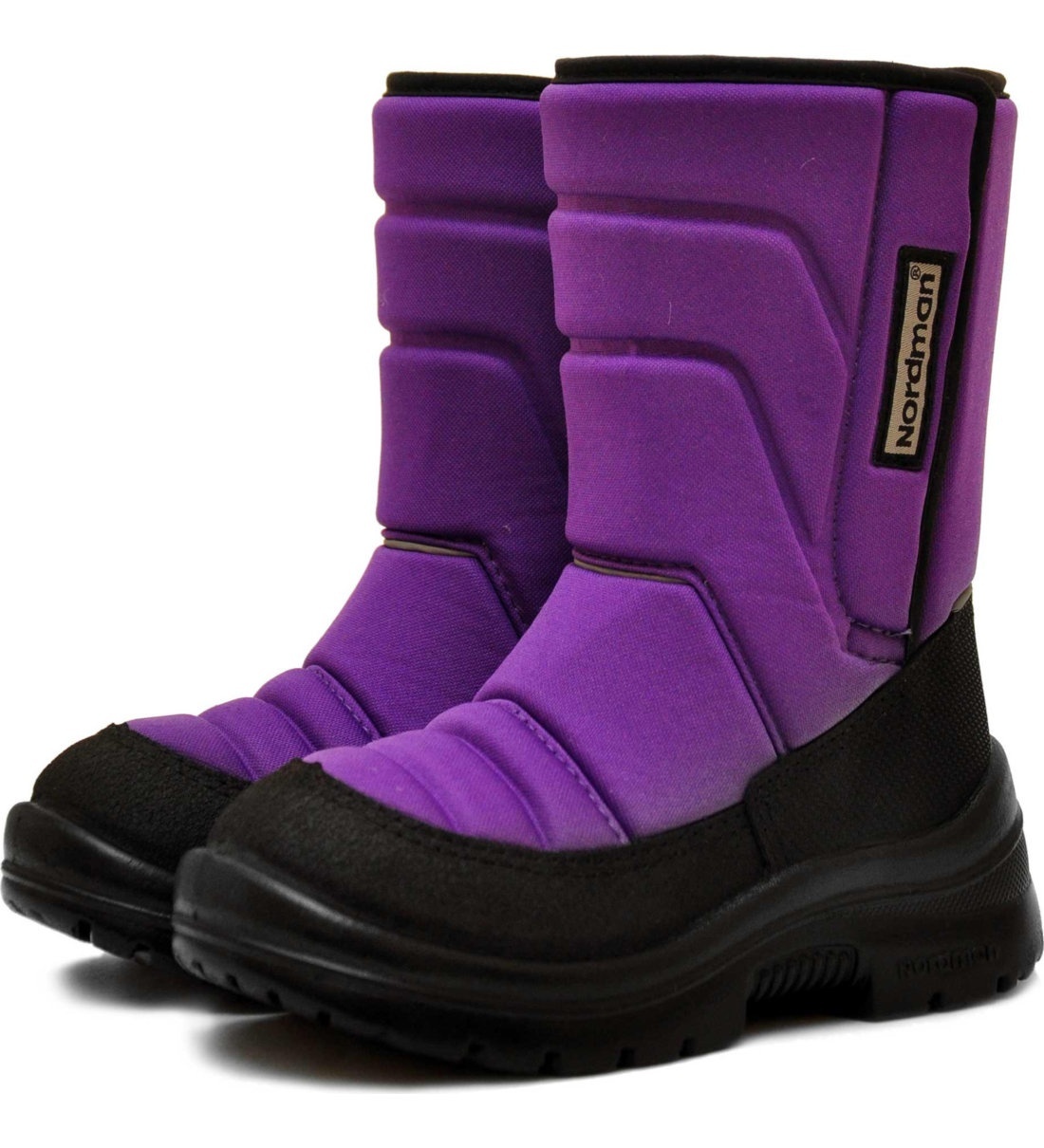 

Зимние сапоги Nordman Lumi на липучке 003-R11 фиолетовый, размер 32, 003-R11