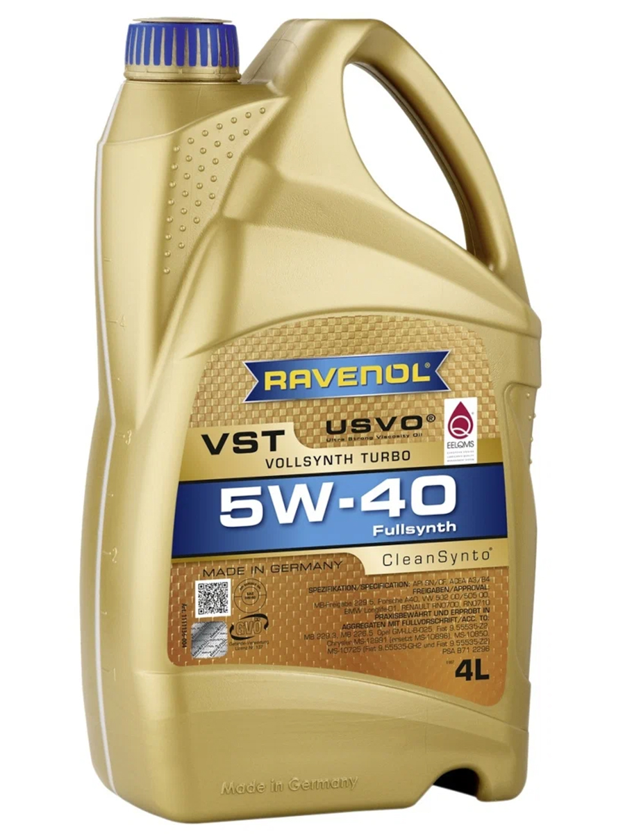 

Моторное масло Ravenol Vst Sae 5w40 5л