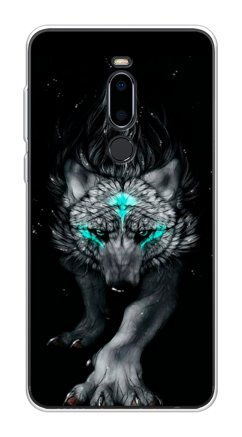 

Чехол Awog на Meizu M8 "Волшебный волк", Черный;серый, 73150-2