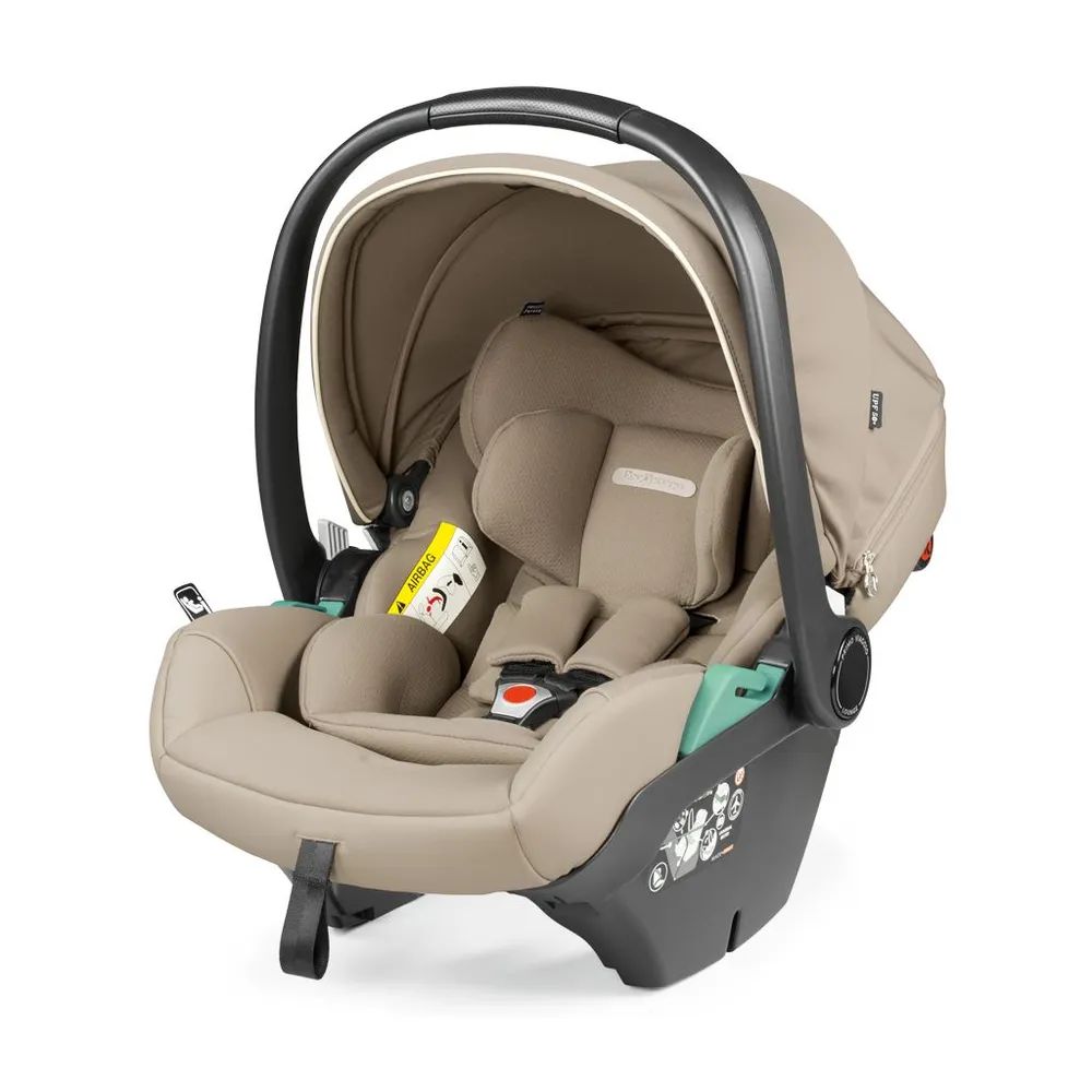 Автокресло Peg Perego Primo Viaggio Lounge, Sand адаптер для автокресла peg perego primo viaggio к шасси uppababy vista и cruz