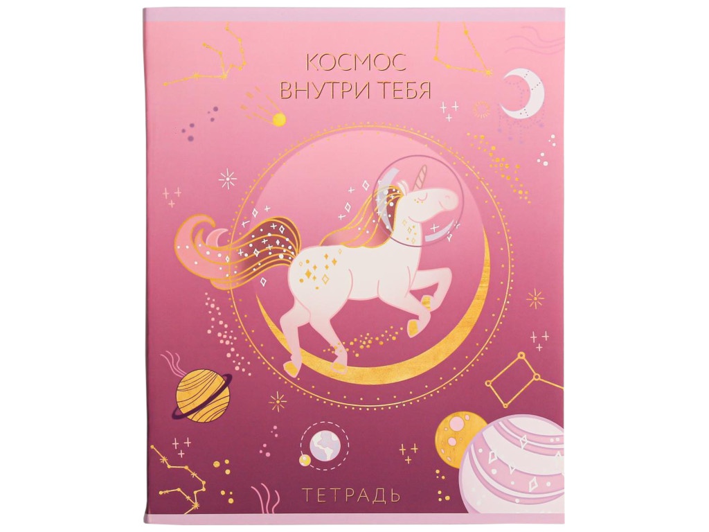 

Тетрадь ArtFox Космос внутри тебя A5 клетка 48 листов 1 шт, Космос
