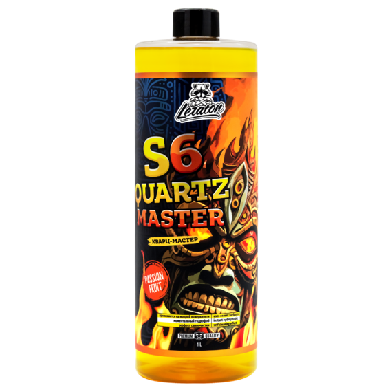 

Кварцевый состав для быстрого блеска и гидрофоба LERATON S6 PASSION FRUIT 1л
