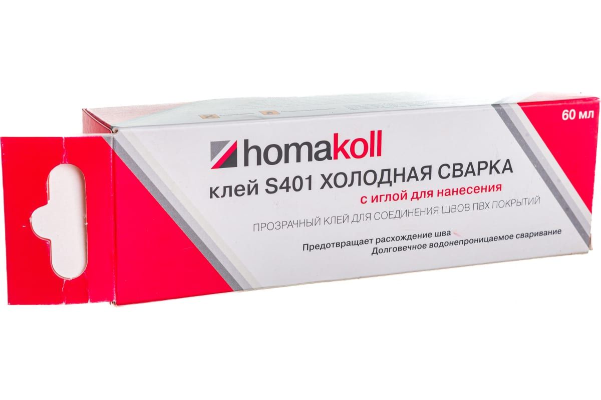 фото Клей холодная сварка хомаколл s401 с иглой homa