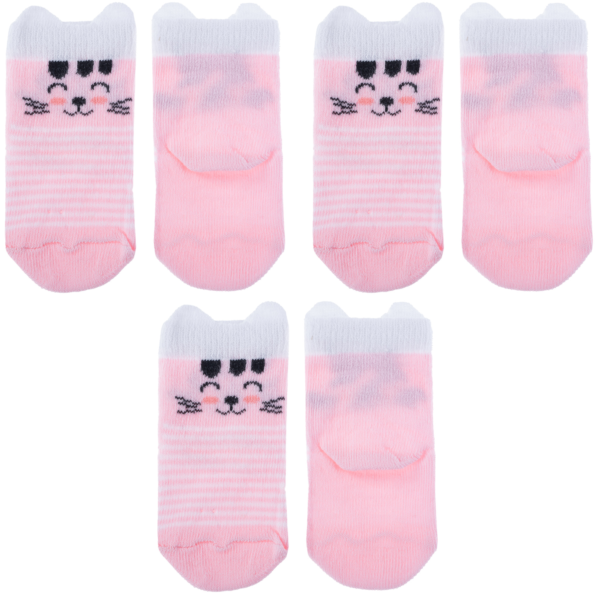 Носки детские НАШЕ 3-222С3, розовая дымка, 10 luma простынка мультифункциональная двухслойная 75 100 мятная дымка