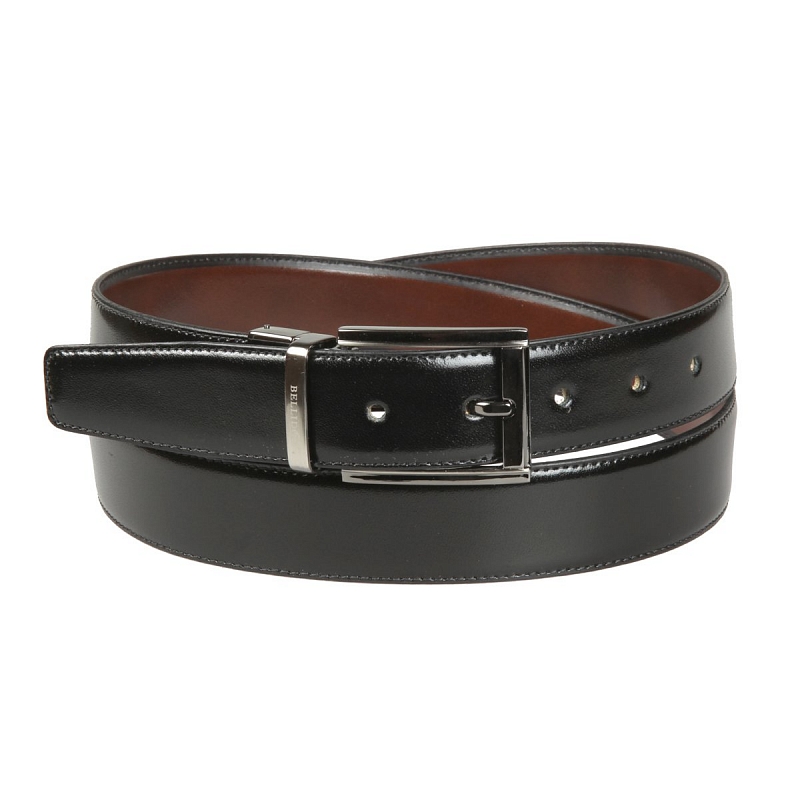 

Ремень мужской Miguel Bellido 436/32 0201/09 black/brown, р, Черный, 436/32 0201/09