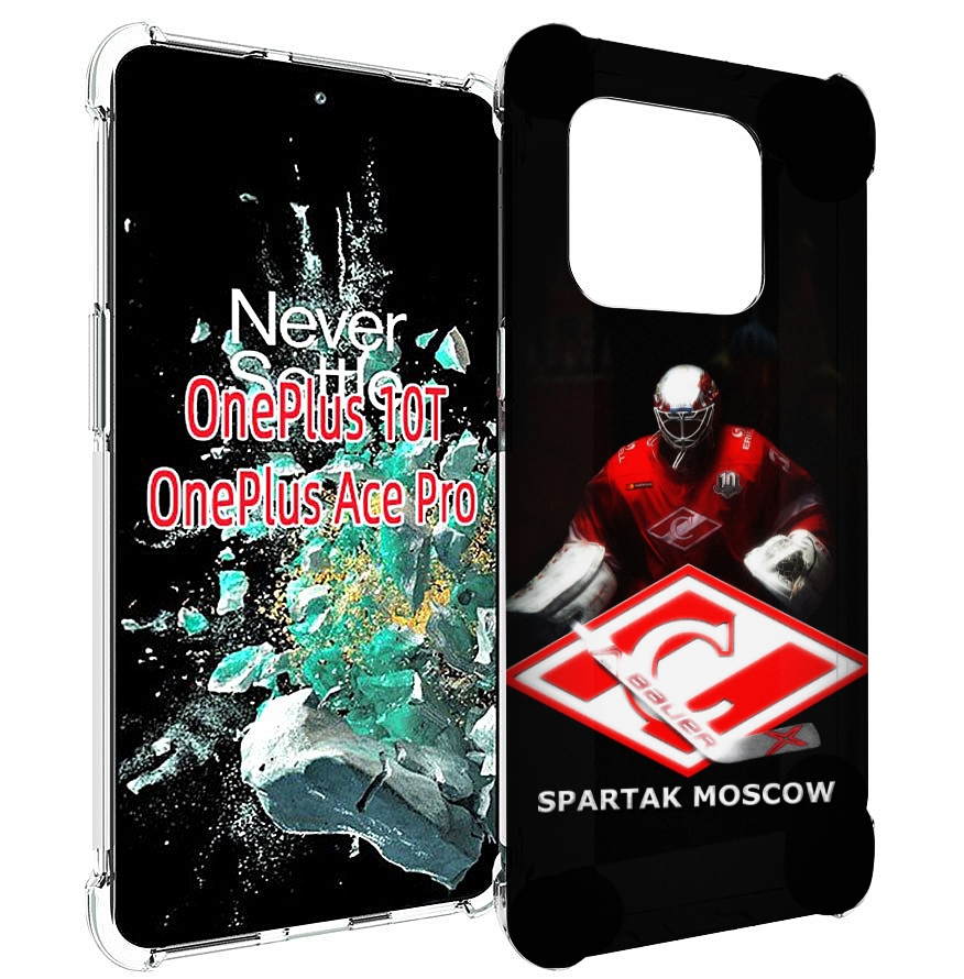 

Чехол MyPads спартак хоккеи мужской для OnePlus 10T, Прозрачный, Tocco