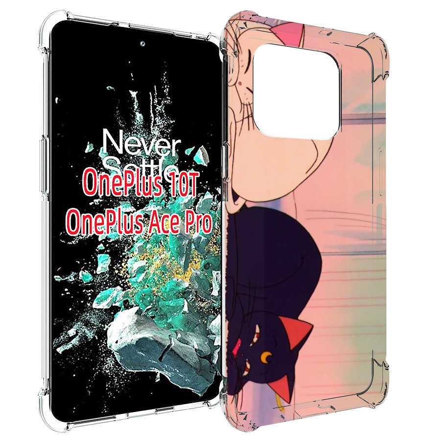 

Чехол MyPads спящие коты для OnePlus 10T, Прозрачный, Tocco
