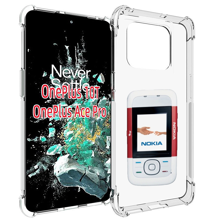 

Чехол MyPads старая нокия для OnePlus 10T, Прозрачный, Tocco