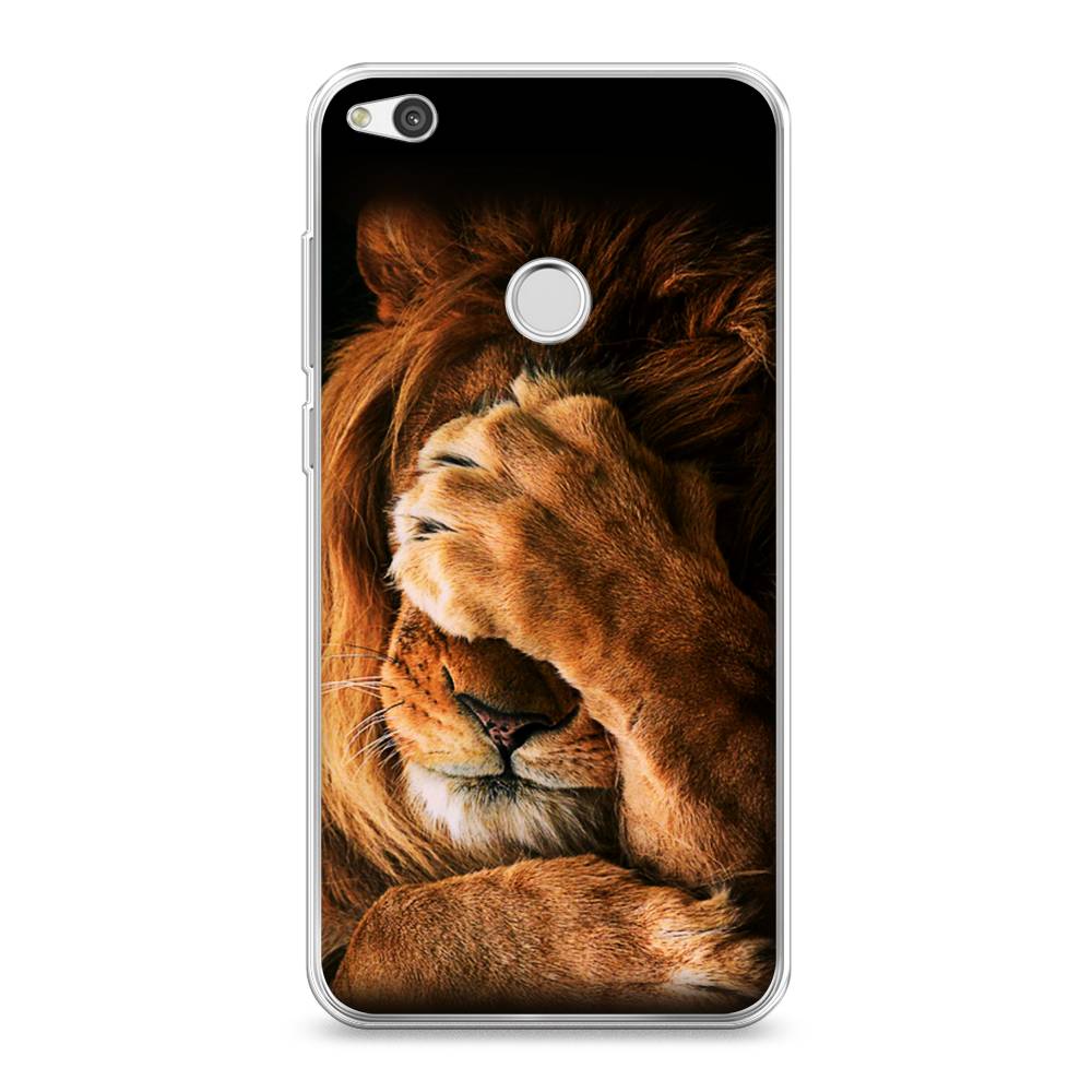 

Чехол Awog на Huawei P8 Lite 2017 "Львиный стыд", Разноцветный, 61550-1