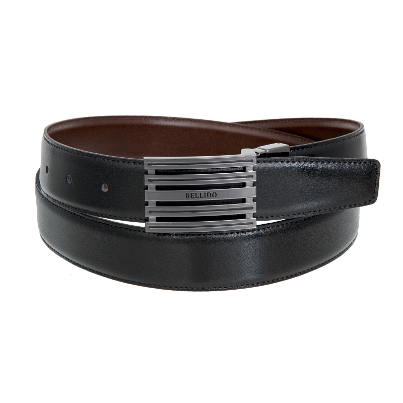 

Ремень мужской Miguel Bellido 430/32 3236 black/brown, р, Черный, 430/32 3236