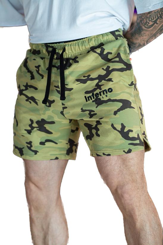 Спортивные шорты мужские INFERNO style Ш-007-001 хаки 3XL