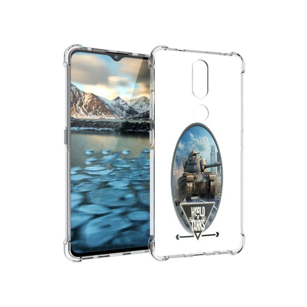

Чехол MyPads Tocco для Nokia 2.4 игра с танками (PT227049.107.375), Прозрачный, Tocco
