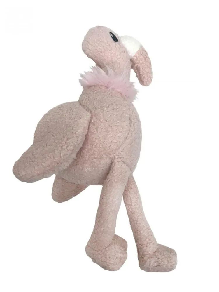 Игрушка для собак Tufflove Фламинго, 35 см, розовый