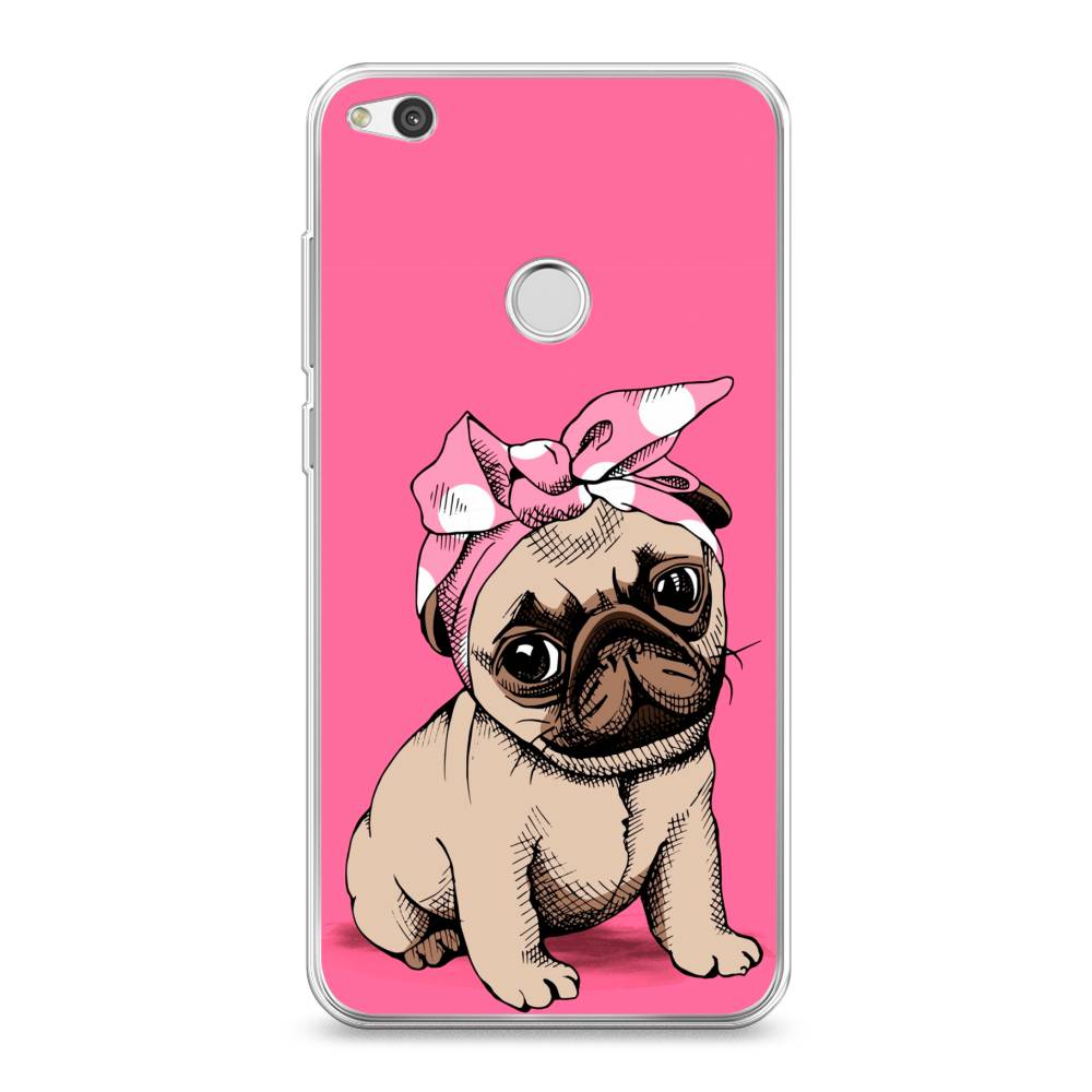 

Чехол Awog на Huawei P8 Lite 2017 "Dog Pin-Up", Разноцветный, 61550-2