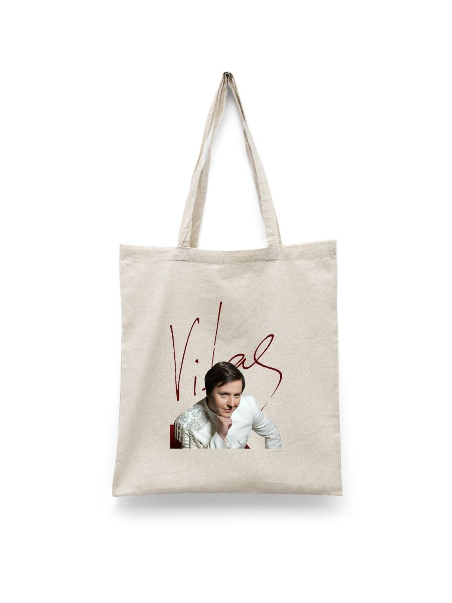 

Шоппер унисекс Каждому Своё Витас/Vitas/Певец MZVT11 белый, Витас/Vitas/Певец MZVT11