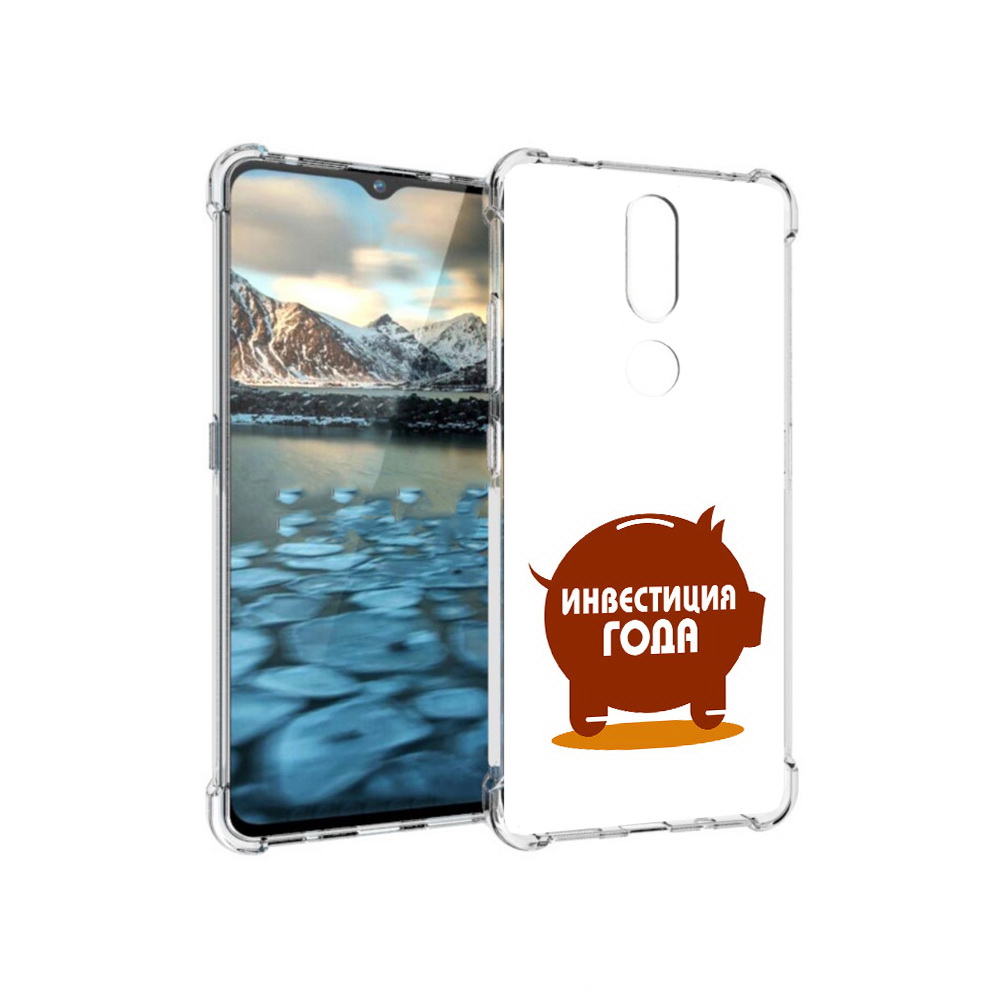 

Чехол MyPads Tocco для Nokia 2.4 инвестиция (PT227049.107.376), Прозрачный, Tocco