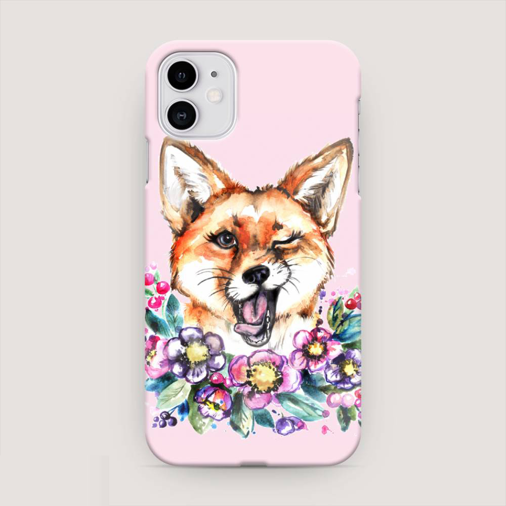 

Чехол Awog для Apple iPhone 11 "Подмигивающая лиса", 12120-7