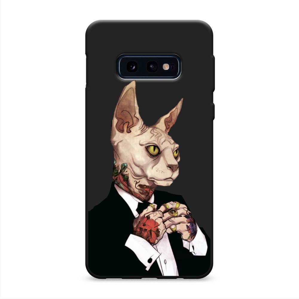 

Чехол Awog на Samsung Galaxy S10E "Татуированный сфинкс", Разноцветный, 27252-1