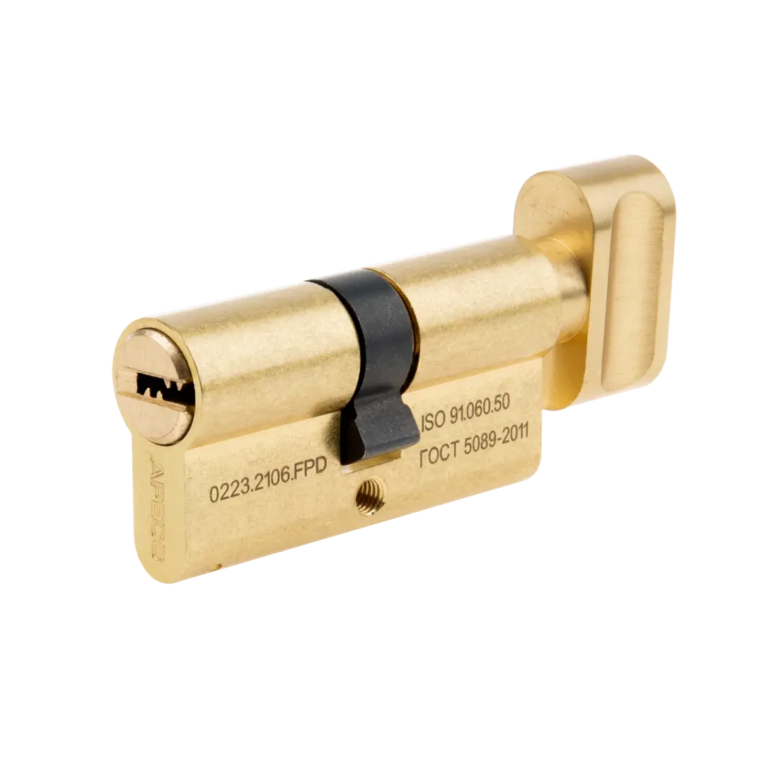 Цилиндровые механизмы Apecs Pro LM-60-C-G 60 мм, ключ/вертушка, цвет золотой трубочки для коктейля с гофрой в наборе 25 штук золотой