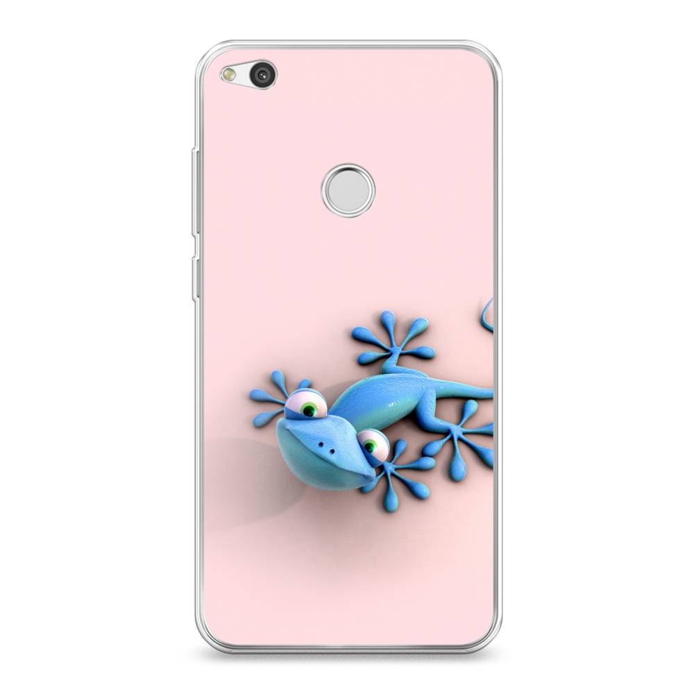 

Чехол Awog на Huawei P8 Lite 2017 "Голубая ящерка", Разноцветный, 61550-2