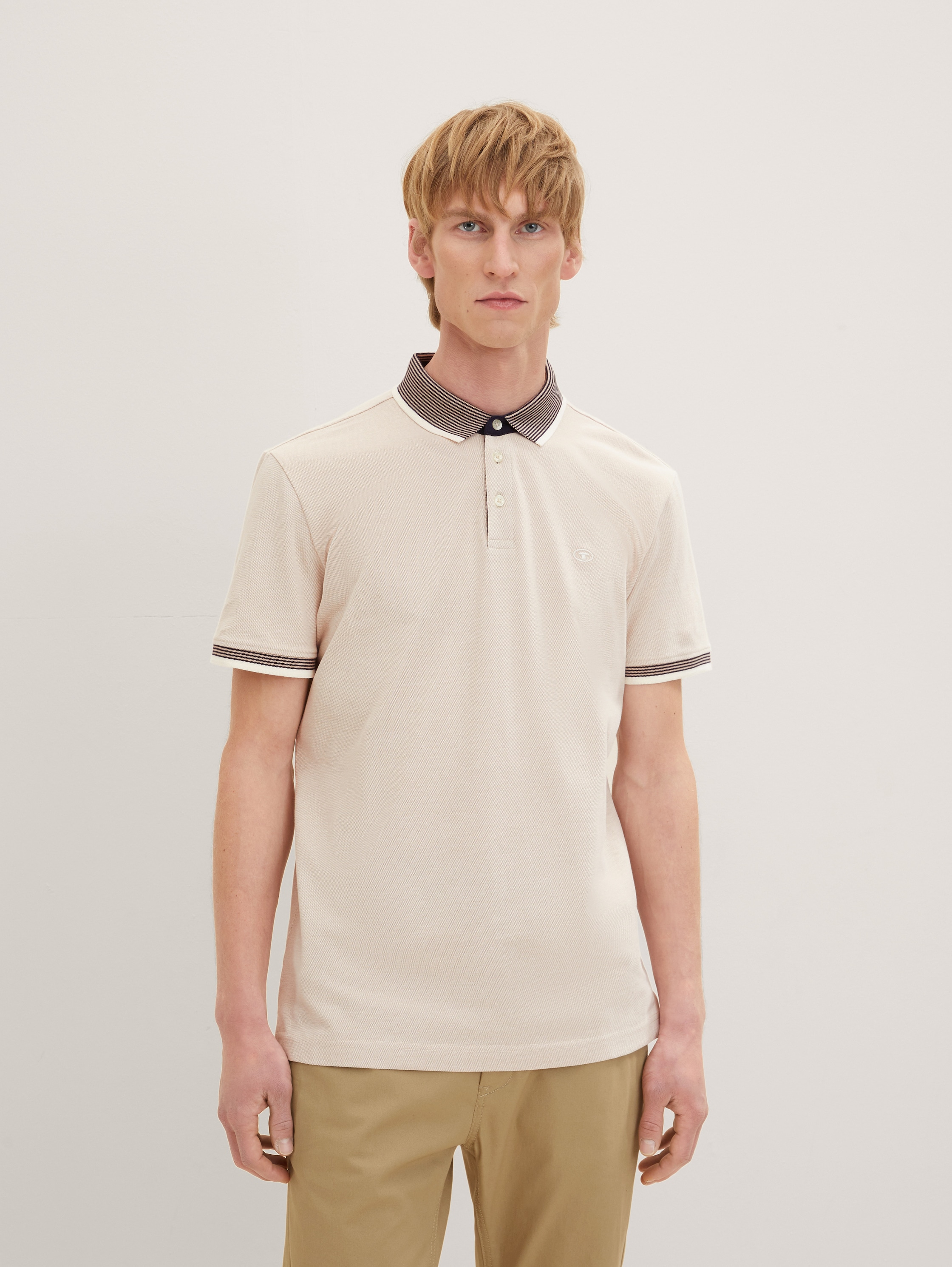 

Футболка мужская TOM TAILOR 1035900 бежевая 3XL, 1035900