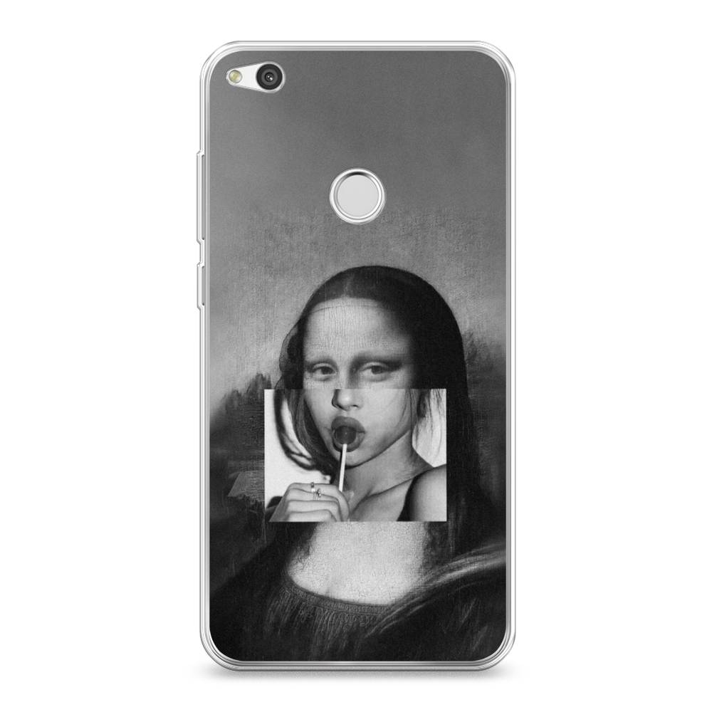 

Чехол Awog на Huawei P8 Lite 2017 "Mona Lisa sucking lollipop", Разноцветный, 61550-9