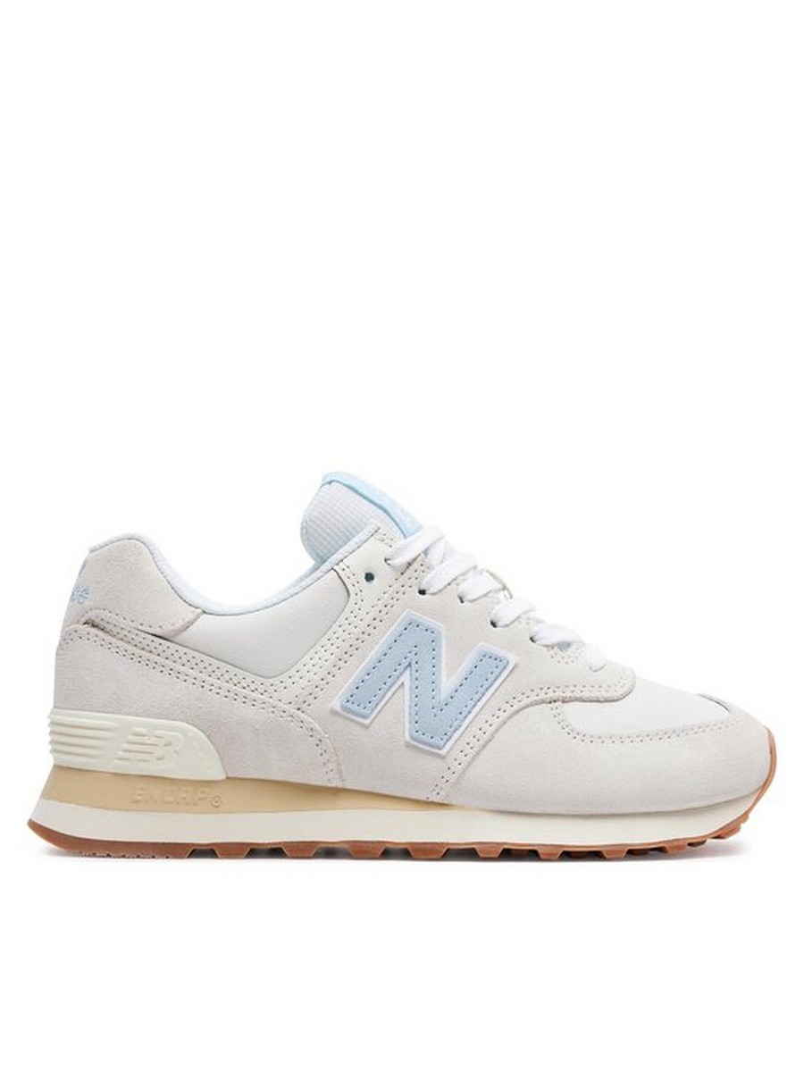 

Кроссовки женские New Balance WL574QA2 белые 36.5 EU, Белый, WL574QA2