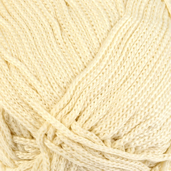

Пряжа-шнур YarnArt "Macrame", 100% полиэстер, 130 м/90 гр, (137 молочный), Белый