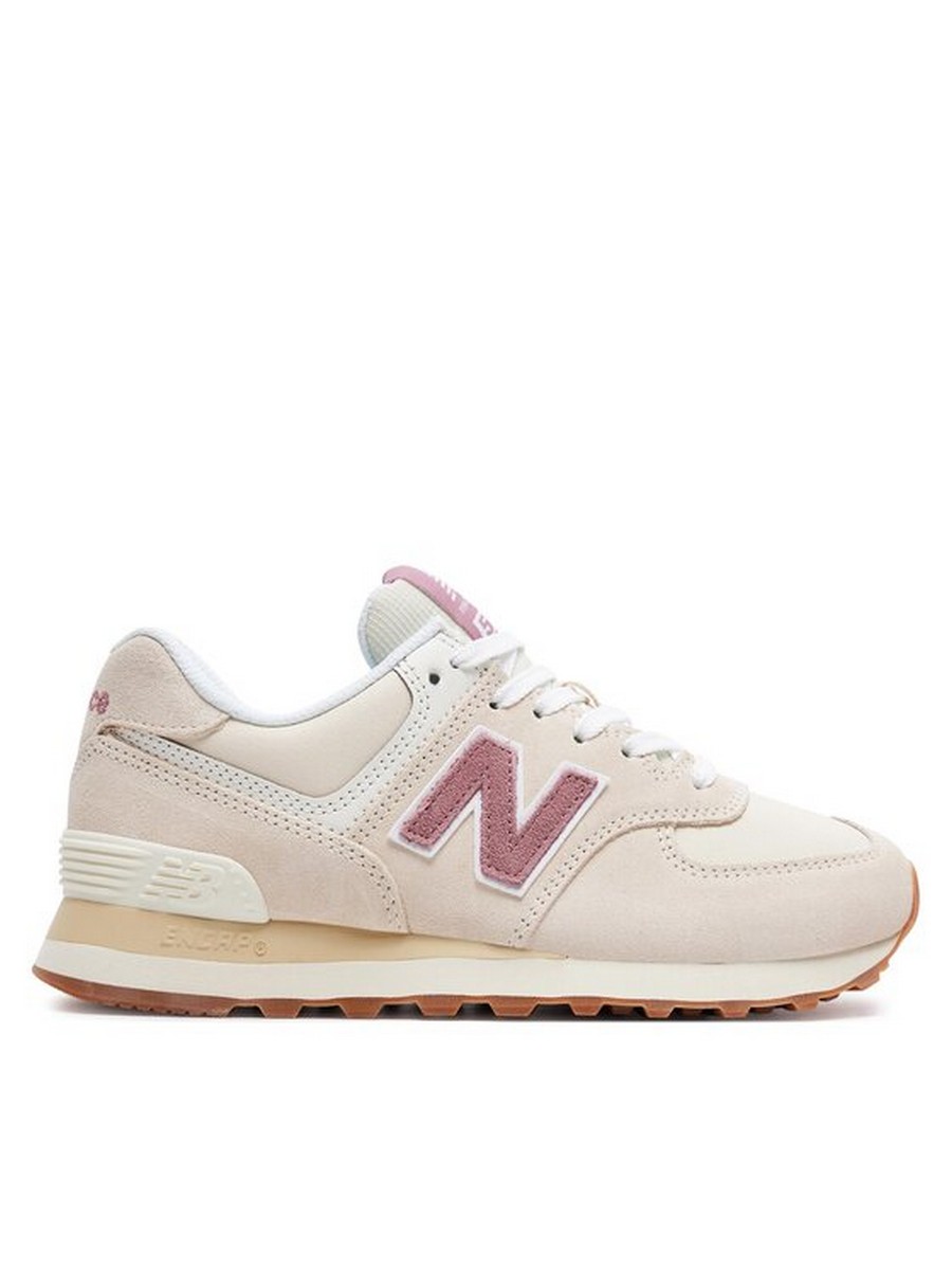 

Кроссовки женские New Balance WL574QC2 бежевые 37 EU, Бежевый, WL574QC2