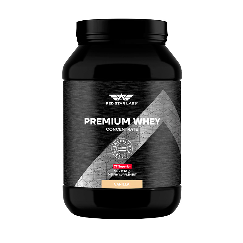 Premium Whey Concentrate, 2270 г, вкус: ваниль