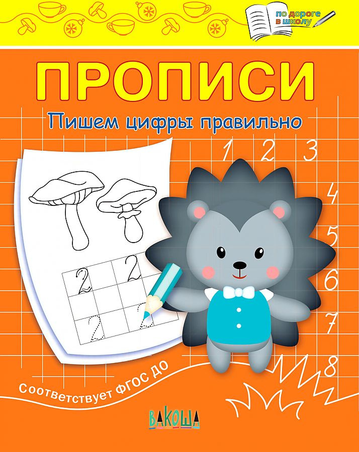 

ПДШ Прописи Пишем цифры правильно