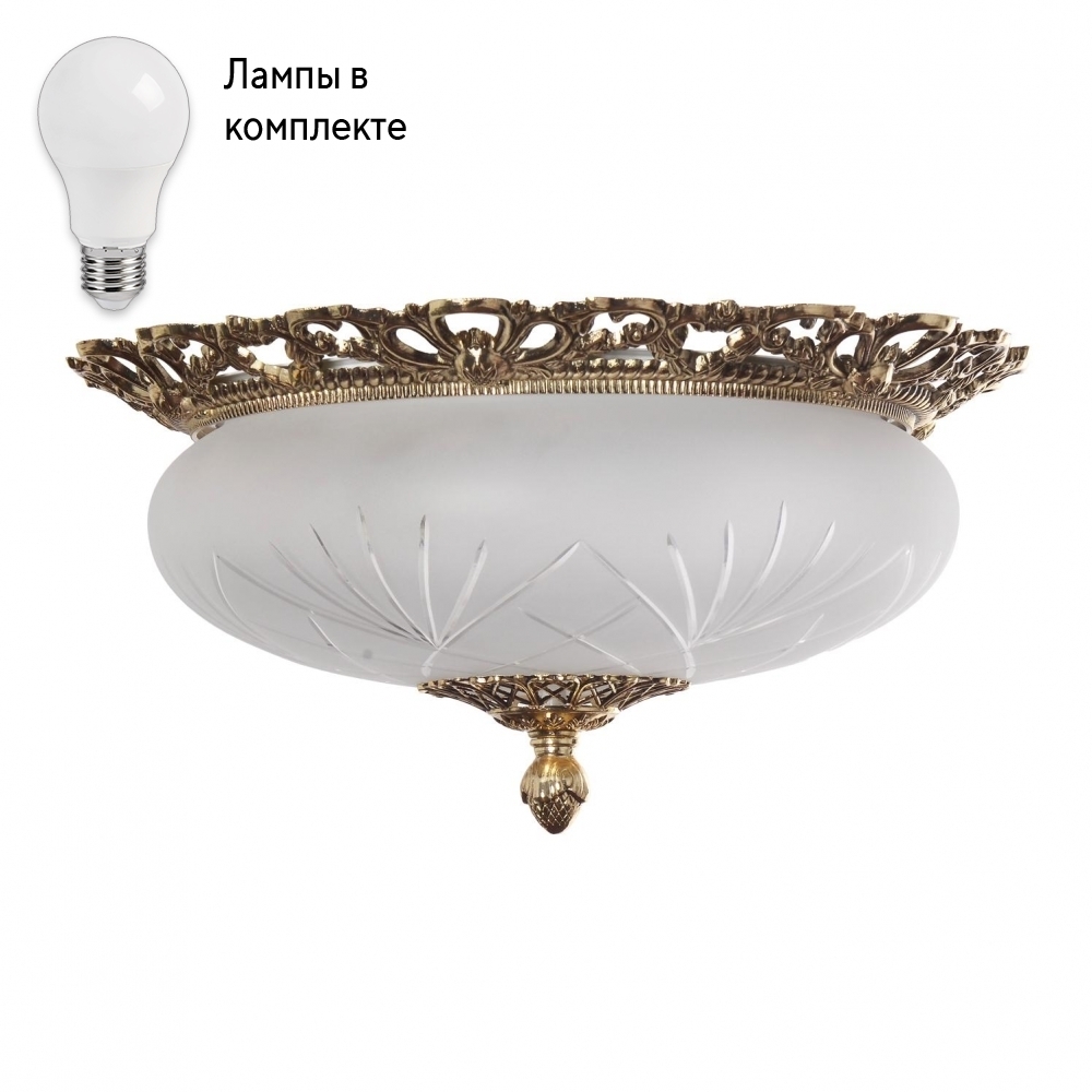 

Потолочный светильник Arti Lampadari Venezia E 1.13.38 G, Venezia E 1.13.38 G+Lamps