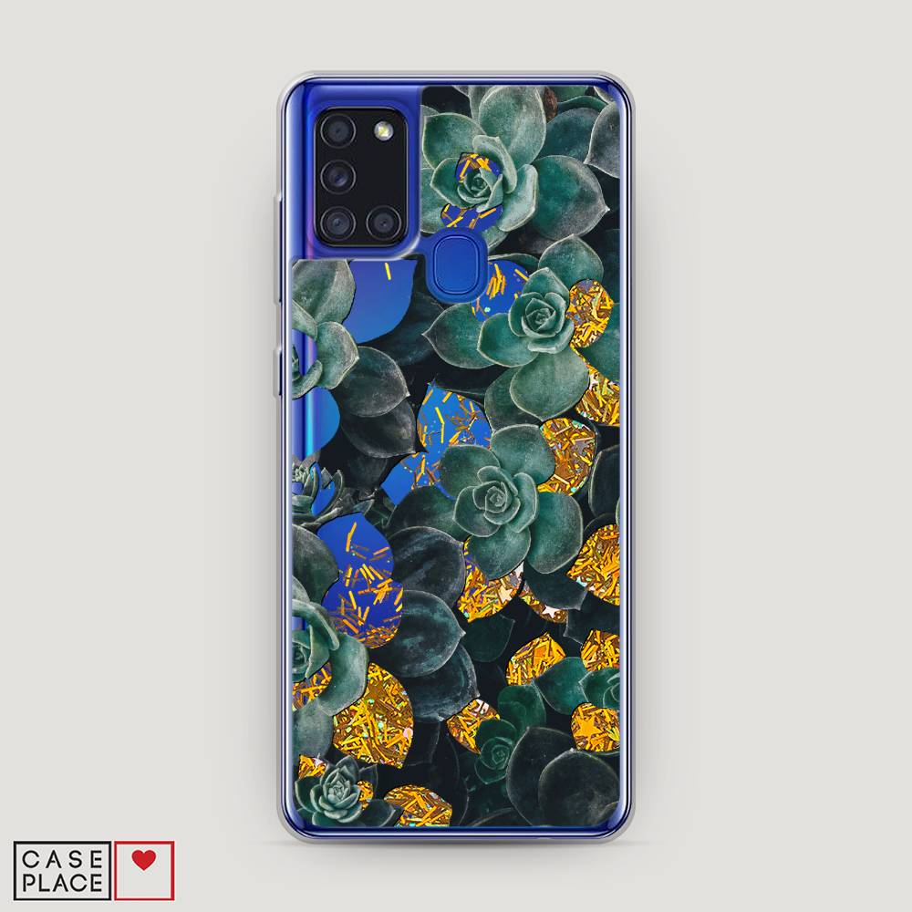 

Чехол Awog на Samsung Galaxy A21s / Самсунг A21s "Сукуленты цветные", Разноцветный, 2100290-1