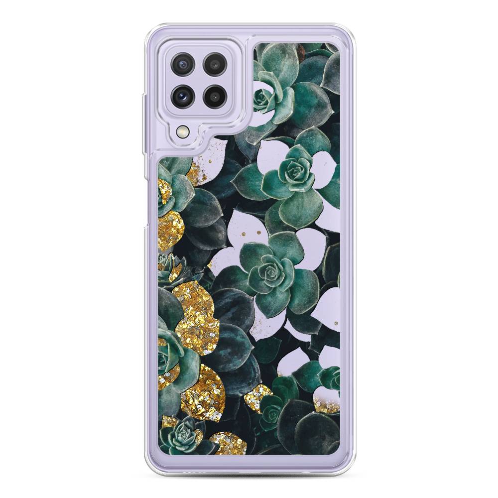 

Чехол Awog на Samsung Galaxy A22 / Самсунг A22 "Сукуленты цветные", 2103190-1