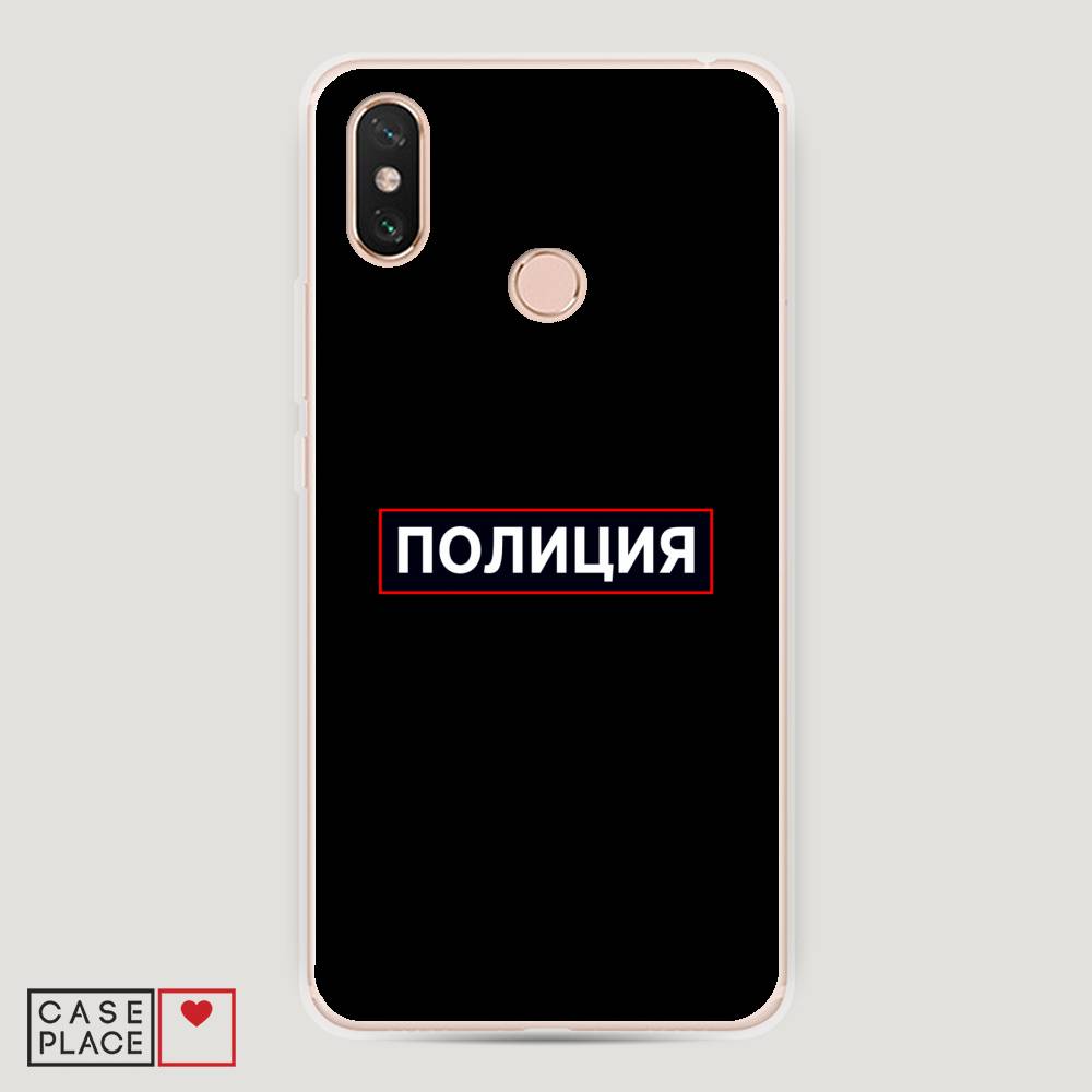 

Пластиковый чехол "Police logo" на Xiaomi Mi Max 3