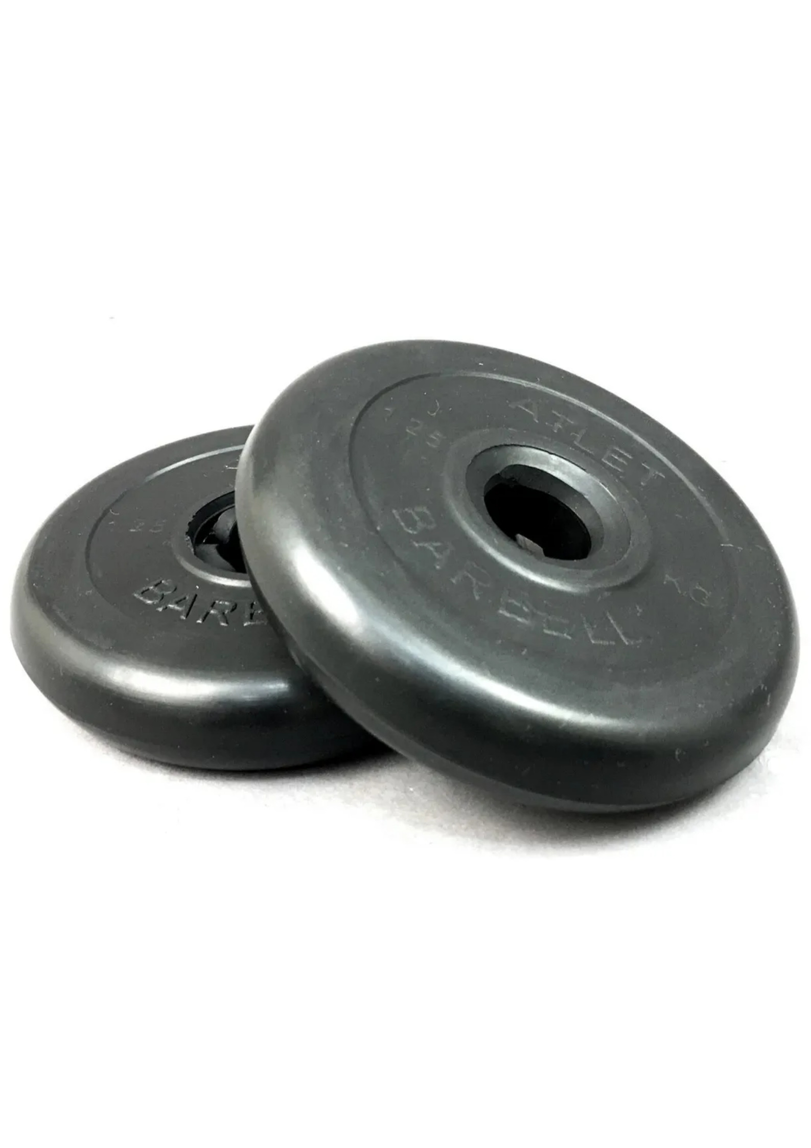 Комплект дисков MB Barbell Atlet 2 шт. по 1,25 кг, 26 мм черный