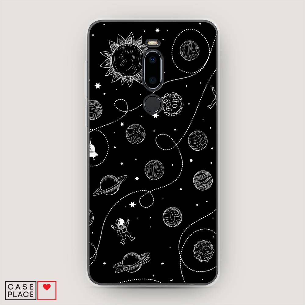 

Чехол Awog на Meizu M8 "В невесомости", Бежевый, 73150-4