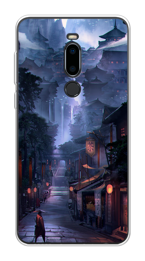 

Чехол Awog на Meizu M8 "Одинокий самурай", Синий;черный;коричневый, 73150-10