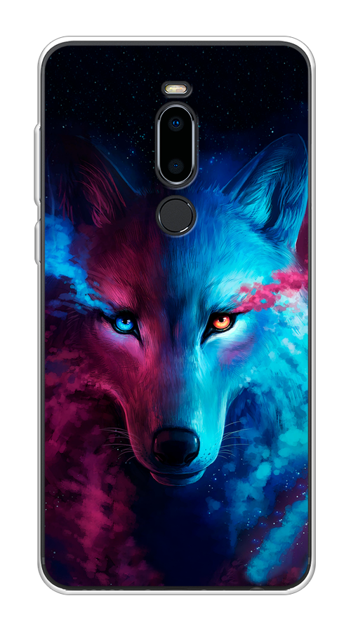 

Чехол Awog на Meizu M8 "Волшебный волк", Черный;серый, 73150-1