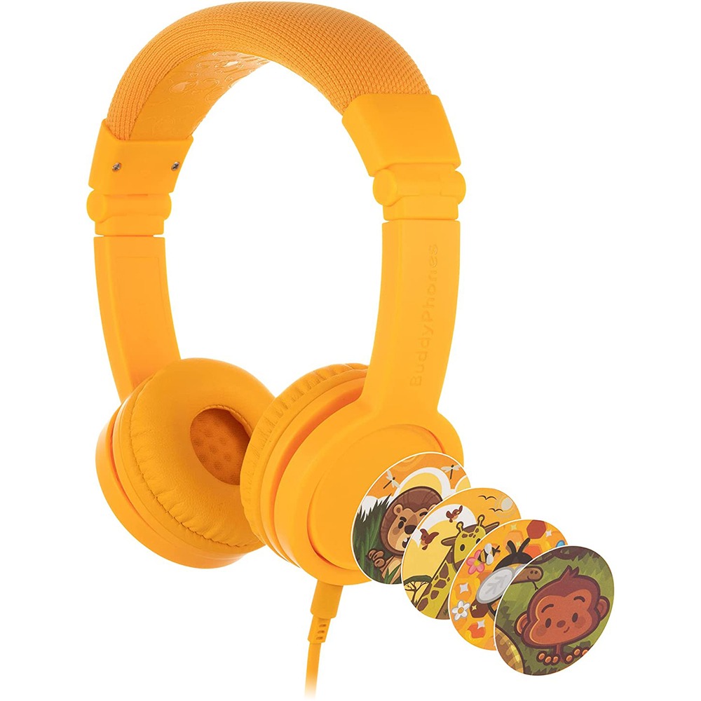 

Наушники Onanoff Buddyphones Explore+ Yellow (146407), Buddyphones Explore+