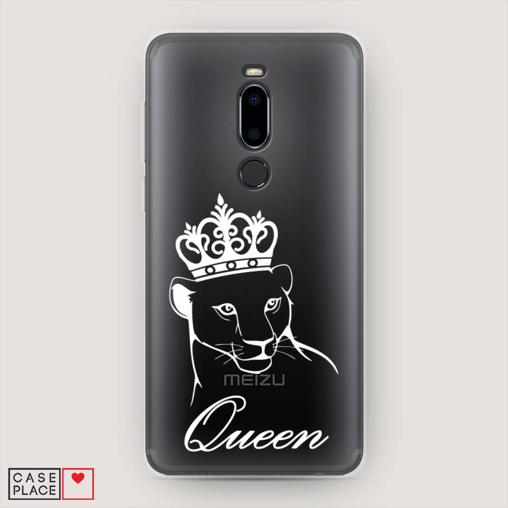 

Чехол Awog на Meizu M8 "Львица королева", Бежевый;прозрачный, 73150-7