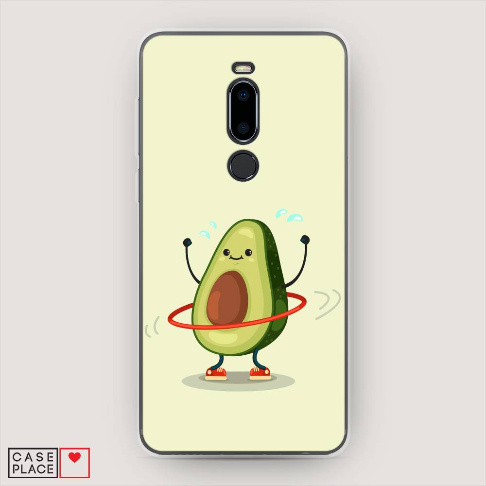 

Чехол Awog на Meizu M8 "Авокадо с обручем", Бежевый, 73150-10