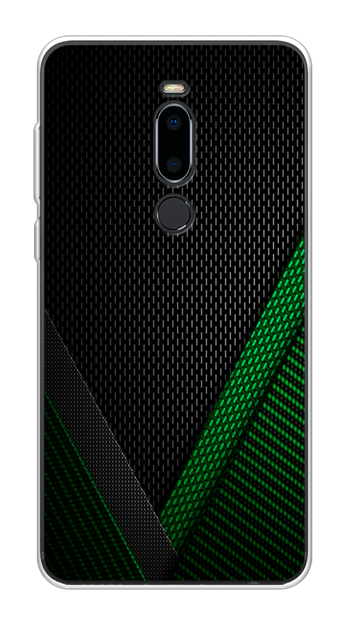 

Чехол Awog на Meizu M8 "Зеленый карбон", Черный;зеленый, 73150-3