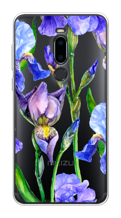 

Чехол Awog на Meizu M8 "Синие ирисы", Фиолетовый;голубой;зеленый, 73150-8