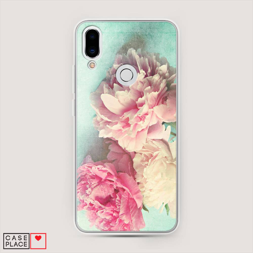 

Чехол Awog "Пионы new" для Meizu Note 9, 73350-8