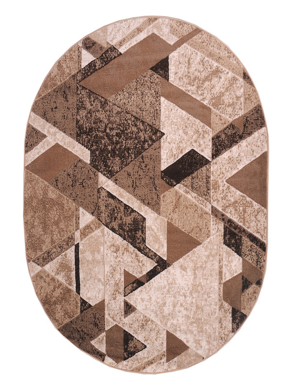 

Ковер Princess House овал 80x150 см бежевый полипропилен 100%, 15880-10842 лай