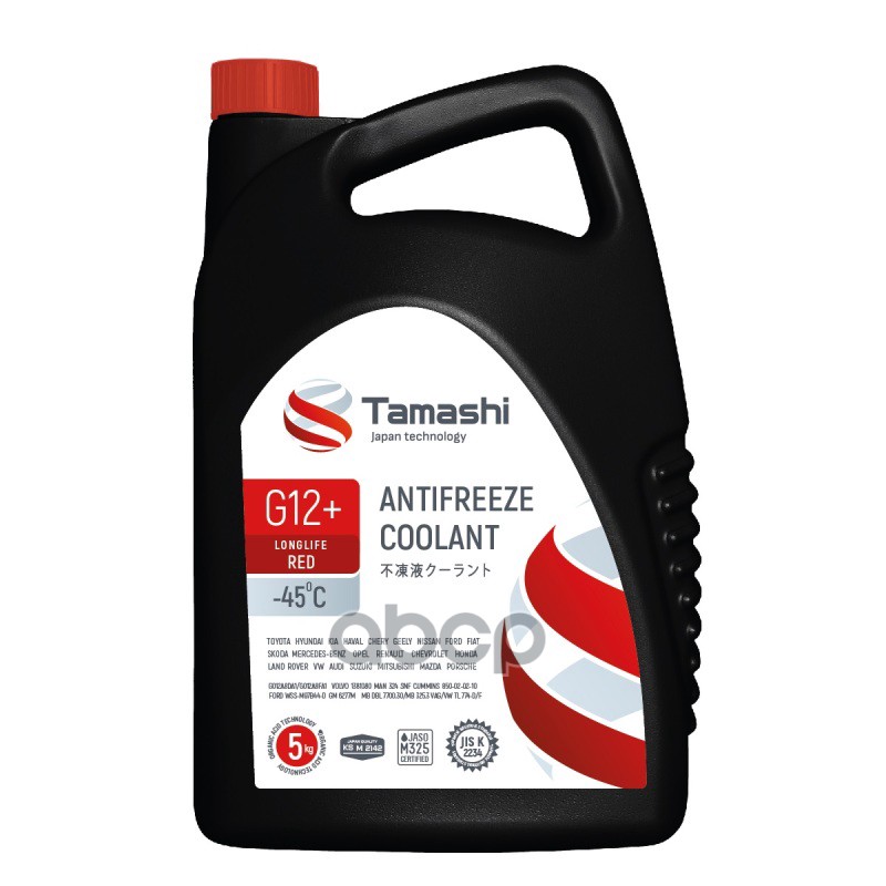

Антифриз Tamashi AFTR5 красный