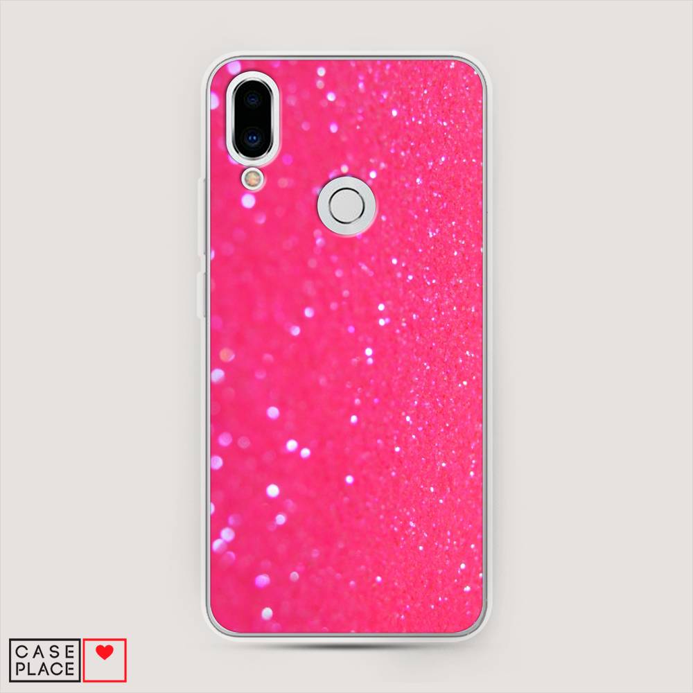 

Чехол Awog "Малиновые блестки рисунок" для Meizu Note 9