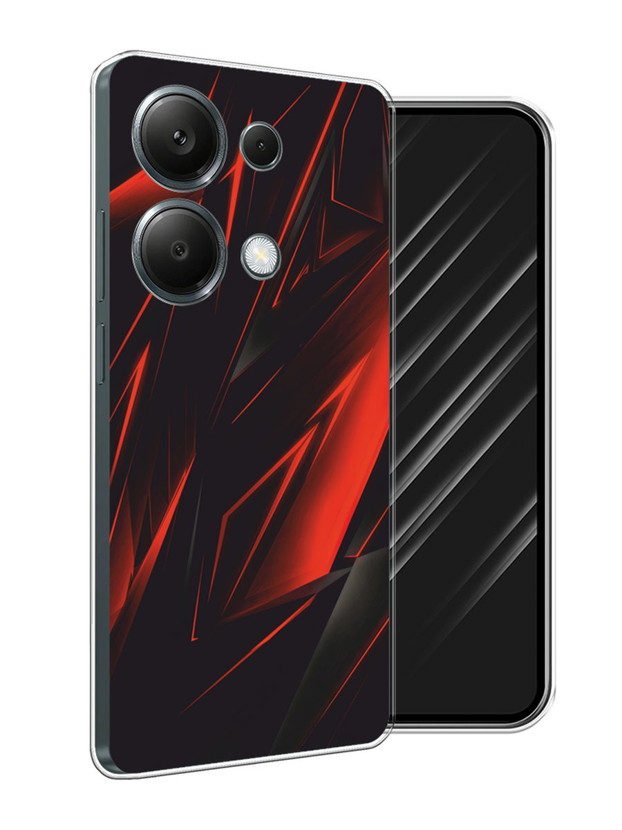 

Чехол Awog на Xiaomi Redmi Note 13 Pro 4G "Игровой фон", Бордовый;красный;черный, 321650-1