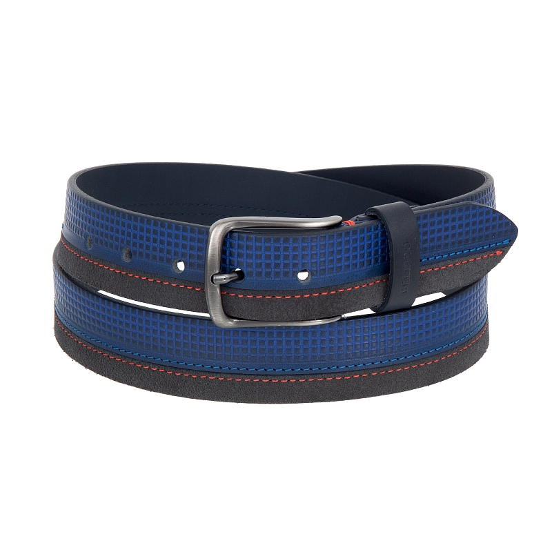 

Ремень мужской Miguel Bellido 514/35 3268 navy/black, р, Разноцветный, 514/35 3268